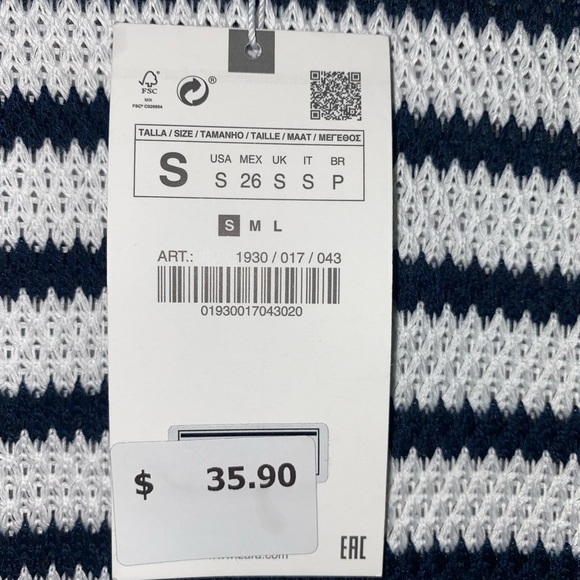 ‼️NWT‼️ NEVER BEEN WORN Zara Spaghetti Strap Dress - Picture 3 of 3